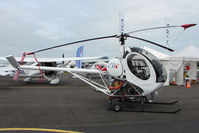 UNKNOWN @ EGTB - Unregistered SCHWIZER 269C-1 exhibited at 2009 AeroExpo at Wycombe Air Park - by Terry Fletcher