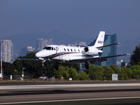 N80LP @ KSMO - N80LP arriving on RWY 21 - by Torsten Hoff