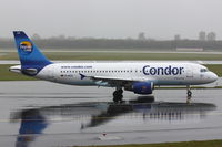 D-AICD @ EDDL - Condor, Airbus A320-212, CN: 0884 - by Air-Micha