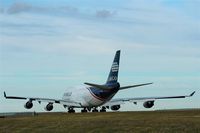 N742WA @ EDDP - Lining up for take-off on rwy 08L... - by Holger Zengler
