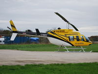 G-LIMO @ EGTB - Bell 206L-1 Longranger at Wycombe Air Park. Ex N5742H - by moxy