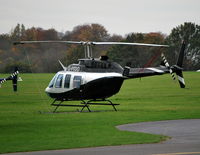 G-PTOO @ EGTB - Bell 206L-4 Longranger IV at Wycombe Air Park Ex N340AJ - by moxy