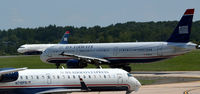 N188US @ KCLT - Taxi CLT - by Ronald Barker