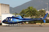 F-HMER @ LFKJ - Corseus Helicopteres Parking - by BTT