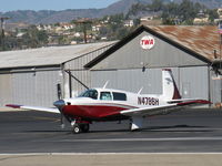 N4786H @ SZP - 1979 Mooney M20J 201, Lycoming IO-360 A&C 200 Hp, stunning refinish, taking the active - by Doug Robertson