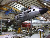 129554 - Vought F7U-3 Cutlass being restored at the Museum of Flight Restoration Center, Everett WA - by Ingo Warnecke