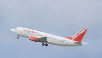 G-GDFE @ EGPH - Jet2 B737-300 departs runway 24 - by Mike stanners