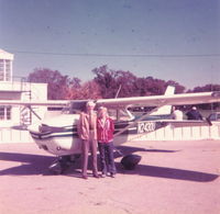 N2430U @ I74 - Grandpa Simmermon and me at Urbana in 1975 - by Bob Simmermon