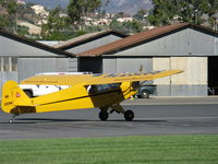 N23266 @ SZP - 1939 Piper J3C-65 CUB, Continental A&C65 65 Hp, landing roll 04 - by Doug Robertson