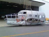 N43WT - This was taken the day I delivered the remains of N43WT to FtWorth TX. The guys at Greatest Generation Aircraft put this on a trailer for educational purposes. - by Jason Barnett