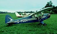 G-POOH @ EGTC - Piper J-3C-65 Cub [6932] Cranfield~G 03/07/1982. Image taken from a slide. - by Ray Barber