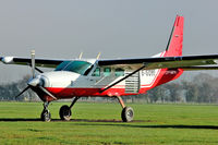 G-GOHI @ EGKH - 1985 Cessna 208, c/n: 20800040 - for Skydivers at Headcorn - by Terry Fletcher