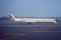 N937DL @ BOS - Scanned from original slide - taken September 1991 from aircraft arriving at Boston, MA. - by Neil Henry