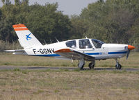 F-GGNV @ LFMT - Taxiing from runway 31L to parking area. - by Philippe Bleus