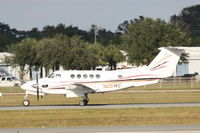 N25WC @ KSRQ - Beechcraft Super King Air 200 (N25WC) departs Sarasota-Bradenton International Airport enroute to Tampa International Airport - by jwdonten