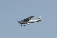 N453SG @ KSRQ - Cessna Skylane (N453SG) on approach to Sarasota-Bradenton International Airport - by jwdonten