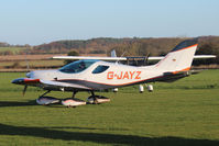 G-JAYZ @ X3CX - about to depart from Northrepps. - by Graham Reeve