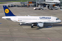 D-AILE @ EDDL - Lufthansa's Kelsterbach arriving at the gate at DUS - by Thomas M. Spitzner