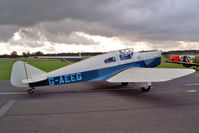 G-AEEG @ EGSX - Miles M.3A Falcon Major [216]  North Weald~G 07/09/2002 - by Ray Barber