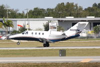 N609SM @ KSRQ - CitationJet (N609SM) departs Sarasota-Bradenton International Airport enroute Rowan County Airport - by Jim Donten