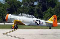 N645DS @ KLAL - North American SNJ-5 Texan [88-17643] Lakeland-Linder~N 14/04/2010 - by Ray Barber