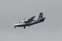 N207JG @ KSRQ - Aero Commander 500 (N207JG) on approach to Sarasota-Bradenton International Airport - by Jim Donten