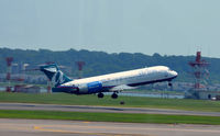 N992AT @ KDCA - Takeoff DCA - by Ronald Barker