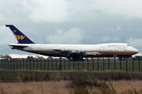 LV-AZF @ EGMH - Ex Southern Wings' Boeing 747-267B, c/n: 23048  WFU at Kent Int - by Terry Fletcher