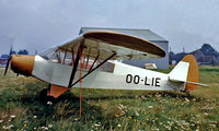 OO-LIE @ EBGB - Piper PA-18-95 Super Cub [18-1399] Grimbergen~OO 13/08/1977. Image taken from a slide. - by Ray Barber