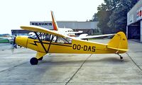 OO-DAS @ EBAW - Piper PA-18-95 Super Cub [18-1558] Antwerp~OO 14/09/1985. Image taken from a slide. - by Ray Barber