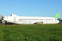 N858WL - Remains of 1990 Boeing 737-406, c/n: 24858 (ex PH-BDW) at Bruntingthorpe - by Terry Fletcher