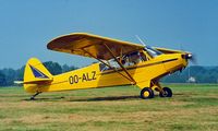 OO-ALZ @ EBDT - Piper L-18C-95 Super Cub [18-2083] Schaffen-Diest~OO 12/08/2000 - by Ray Barber