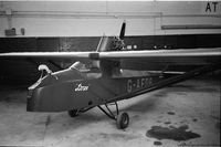 G-AEDB @ EGSU - G-AEDB 1936 drone duxford airfield 1983 - by donliddard