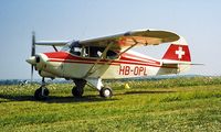 HB-OPL @ LFSG - Piper PA-22-150 Tri Pacer [22-2865] Epinal-Mirecourt~F 25/07/1998. - by Ray Barber