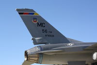 80-0528 - An F-16 Fighting Falcon (80-0528) of the 56th Tactical Fighter Wing from MacDill Air Force Base sits on display at Freedom Lake Park - by Jim Donten