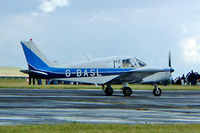 G-BASL @ EGBP - Piper PA-28-140 Cherokee F [28-7325195] Kemble~G 10/07/2004 - by Ray Barber