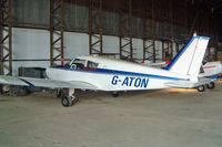 G-ATON @ EGBS - Piper PA-28-140 Cherokee [28-21654] Shobdon~G 14/08/2004 - by Ray Barber