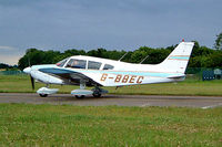 G-BBEC @ EGBP - Piper PA-28-180 Cherokee Challenger [28-7305478] Kemble~G 11/07/2004. Taxiing out for departure. - by Ray Barber