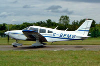 G-BEMW @ EGBP - Piper PA-28-181 Cherokee Archer II [28-7790243] Kemble~G 11/07/2004. Seen taxiing out for departure. - by Ray Barber