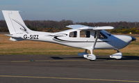 G-SIZZ @ EGLK - Jabiru visiting Blackbushe on 9th February 2008 - by Michael J Duffield