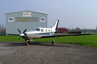 N446MM @ LSZR - Piper PA-46-310P Malibu [4608006] Altenrhein~HB 05/04/2009 - by Ray Barber