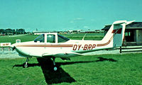 OY-BRP @ EKRS - Piper PA-38-112 Tomahawk [38-78A0748] Ringsted~OY 07/06/1982. Image taken from a slide. became SE-KDL and then reverted back to OY-BRP. - by Ray Barber