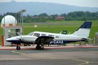 G-CAHA @ EGBJ - Piper PA-34-200T Seneca II [34-7770010] Staverton~G 30/06/2005 - by Ray Barber