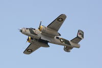 N62163 @ KMCF - B-25 Mitchell Killer B peforms at MacDill AirFest - by Jim Donten