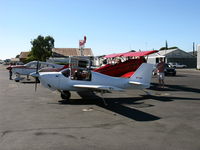 N211KA @ SZP - 2003 Klinefelter EUROPA XS, Rotax 914UL turbocharged 113.4 Hp, prep for engine start - by Doug Robertson