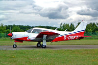 G-DSFT @ EGBP - Piper PA-28R-200 Cherokee Arrow II [28R-7335157] Kemble~G 11/07/2004. Taxiing out for departure. - by Ray Barber