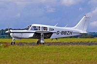 G-BBZH @ EGBP - Piper PA-28R-200 Cherokee Arrow ll,[28R-7435102] Kemble~G 18/08/2006 - by Ray Barber