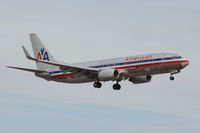N858NN @ DFW - American Airlines landing at DFW Airport - by Zane Adams
