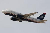 N806AW @ DFW - US Airways departing DFW Airport - by Zane Adams