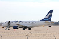 OH-LEL @ DFW - Finnair Embraer at DFW Airport - by Zane Adams